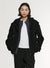 Drawstring Jacket Removable Hood
