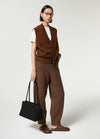 Casual Wool Pencil Pants