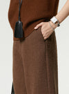 Casual Wool Pencil Pants