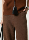 Casual Wool Pencil Pants