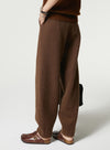 Casual Wool Pencil Pants