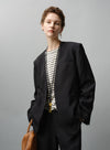 Acetate Linen Suit Jacket