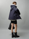 Short Hooded Trench Coat