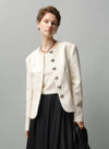 Heart Button Casual Suit Short Casual Suit Jacket