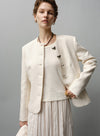 Heart Button Casual Suit Short Casual Suit Jacket