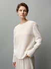 Soft Mesh Hollow Knit Sweater