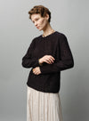 Soft Mesh Hollow Knit Sweater