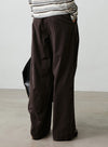 Corduroy Straight Leg Casual Pants