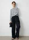 Corduroy Straight Leg Casual Pants