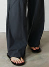 Drawstring Straight Leg Casual Pants