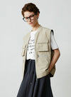 Sports Style Short Vest Jacket