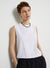 Loose casual sleeveless T-shirt