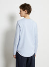 Cotton Basic Color Long Sleeved T-Shirt