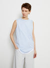 Loose casual sleeveless T-shirt