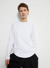 Cotton Basic Color Long Sleeved T-Shirt