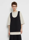 U-Neck Casual Layered Vest