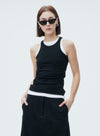 Basic Color Sleeveless Tank Top