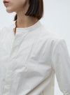 White Casual Long Staple Cotton Shirt