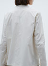 White Casual Long Staple Cotton Shirt