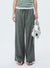 Vintage Drawstring Wide Leg Pants