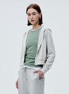 Clean Fit Knit Zip-jakke