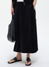 High-Waist Slimming Midi Skirt