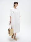 Slimming T-Shirt Dress - Band Theme