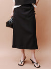 Minimalist Drawstring Skirt