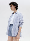 Summer Linen Striped Shirt