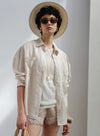 Summer Linen Striped Shirt