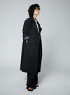 Silhouette Double Button Coat