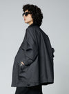 H-shape Silhouette Short Coat