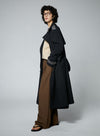 Silhouette Double Button Coat