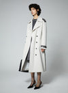 Silhouette Double Button Coat