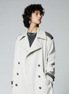 Silhouette Double Button Coat