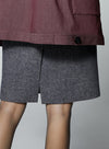 Classic Wool Suit Half Length Skirt