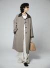 Classic Retro Cotton Patchwork Coat