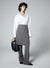 Side Slit Slim Skirt