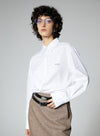 Lyocell Embroidered Long Sleeved Shirt