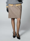 Classic Wool Suit Half Length Skirt