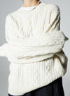 Twists Knitting Cashmere Wool Sweater