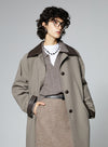 Classic Retro Cotton Patchwork Coat