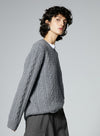 Twists Knitting Cashmere Wool Sweater