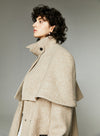 Australian Woolen Coat Mid-Length Coat & Cape