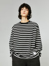 Striped Loose Long-Sleeved T-Shirt