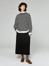 Striped Loose Long-Sleeved T-Shirt