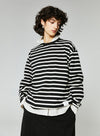 Striped Loose Long-Sleeved T-Shirt