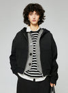 Casual Hooded Sweatshirt Jacket