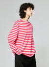 Striped Loose Long-Sleeved T-Shirt