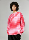 Striped Loose Long-Sleeved T-Shirt